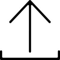 Upload icon symbol image vector