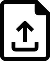 Upload icon symbol image vector