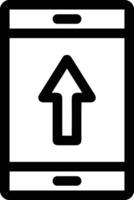 Upload icon symbol image vector