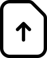 Upload icon symbol image vector