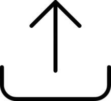 Upload icon symbol image vector