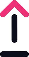 Upload icon symbol image vector