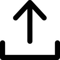 Upload icon symbol image vector