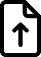 Upload icon symbol image vector