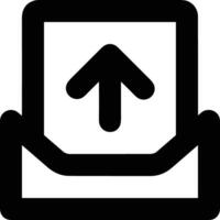 Upload icon symbol image vector