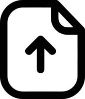 Upload icon symbol image vector