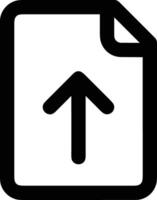 Upload icon symbol image vector