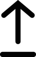 Upload icon symbol image vector