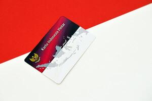 Indonesian KIP smart indonesia card originally called Kartu indonesia pintar photo