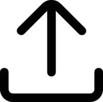 Upload icon symbol image vector