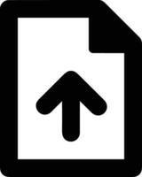 Upload icon symbol image vector