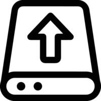 Upload icon symbol image vector