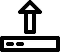 Upload icon symbol image vector