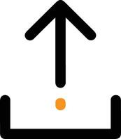 Upload icon symbol image vector