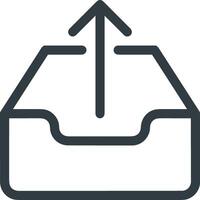 Upload icon symbol image vector