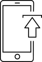 Upload icon symbol image vector
