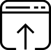Upload icon symbol image vector