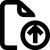 Upload icon symbol image vector