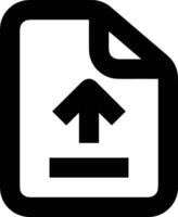 Upload icon symbol image vector