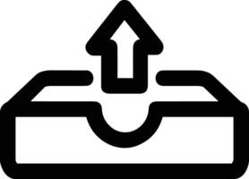 Upload icon symbol image vector