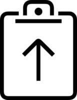 Upload icon symbol image vector