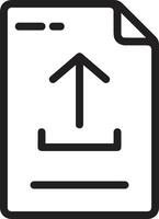 Upload icon symbol image vector