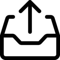 Upload icon symbol image vector