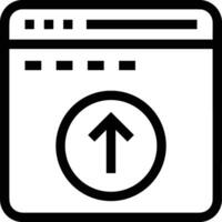 Upload icon symbol image vector