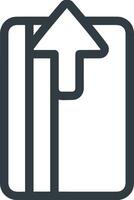 Upload icon symbol image vector