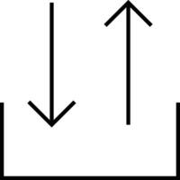 Upload icon symbol image vector