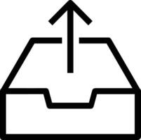 Upload icon symbol image vector