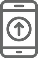 Upload icon symbol image vector