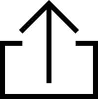 Upload icon symbol image vector