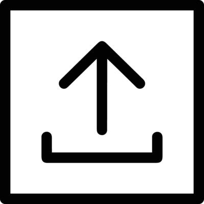 Upload icon symbol image