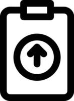 Upload icon symbol image vector