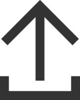 Upload icon symbol image vector
