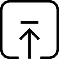 Upload icon symbol image vector