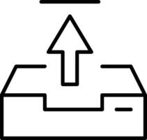 Upload icon symbol image vector