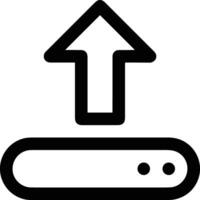 Upload icon symbol image vector
