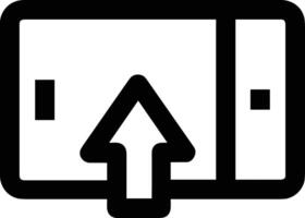 Upload icon symbol image vector