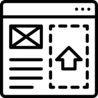 Upload icon symbol image vector