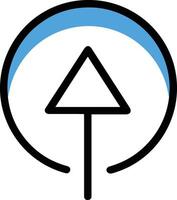 Upload icon symbol image vector
