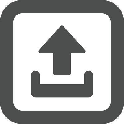 Upload icon symbol image