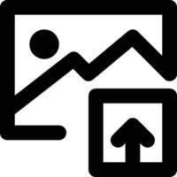 Upload icon symbol image vector
