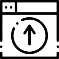 Upload icon symbol image vector