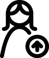 Upload icon symbol image vector