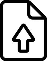 Upload icon symbol image vector