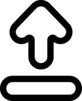 Upload icon symbol image vector
