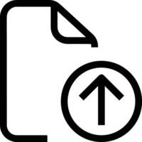 Upload icon symbol image vector
