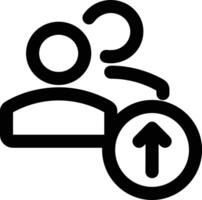Upload icon symbol image vector